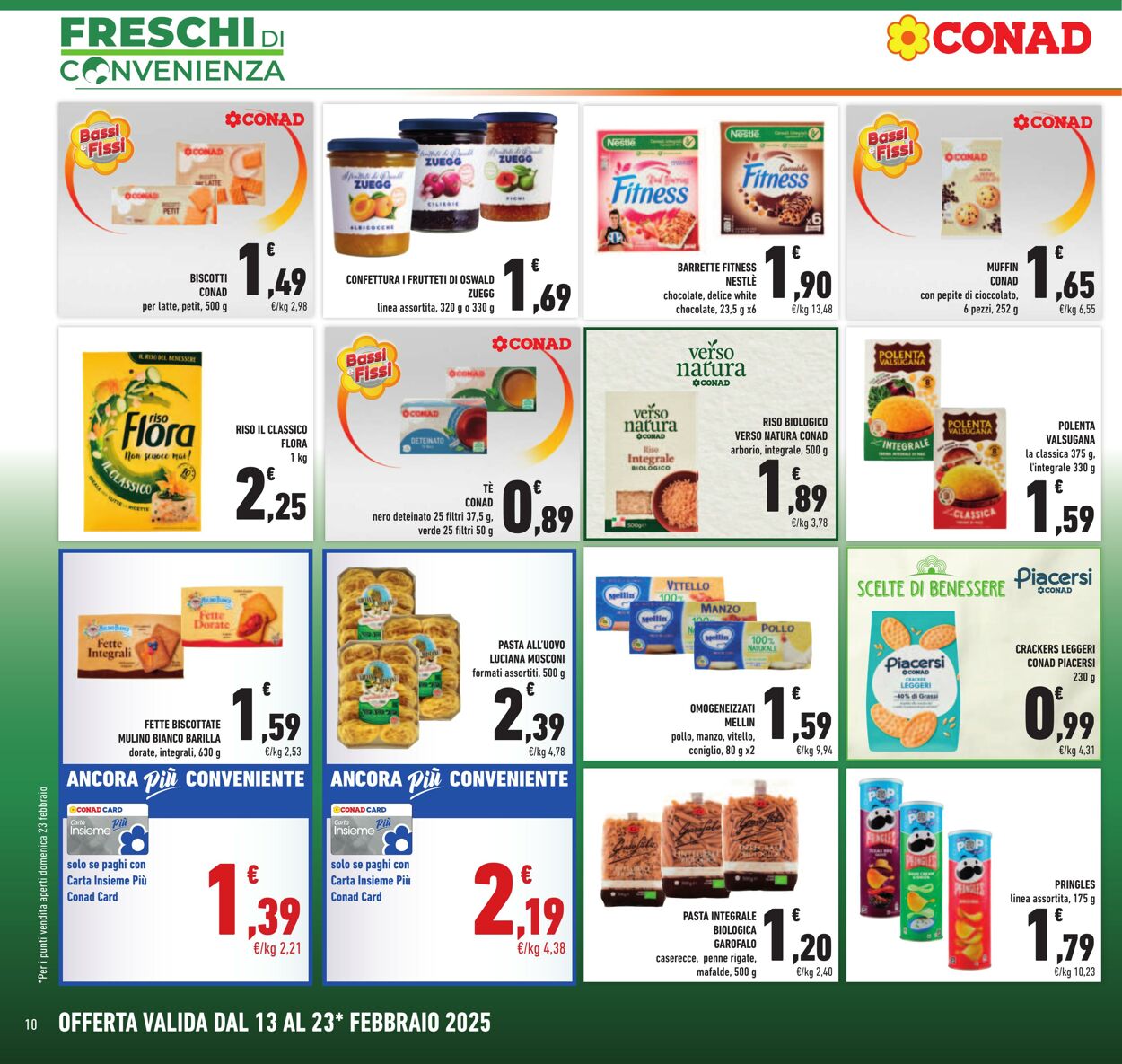 Volantino Conad 13.02.2025 - 23.02.2025