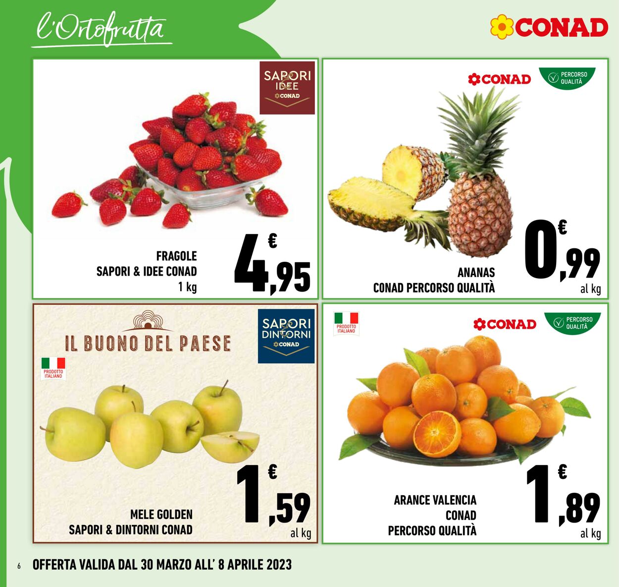 Volantino Conad 30.03.2023 - 08.04.2023