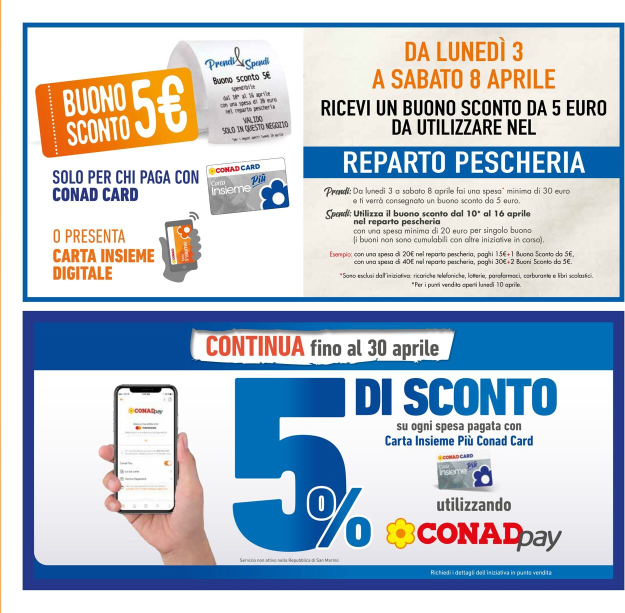 Volantino Conad 30.03.2023 - 08.04.2023