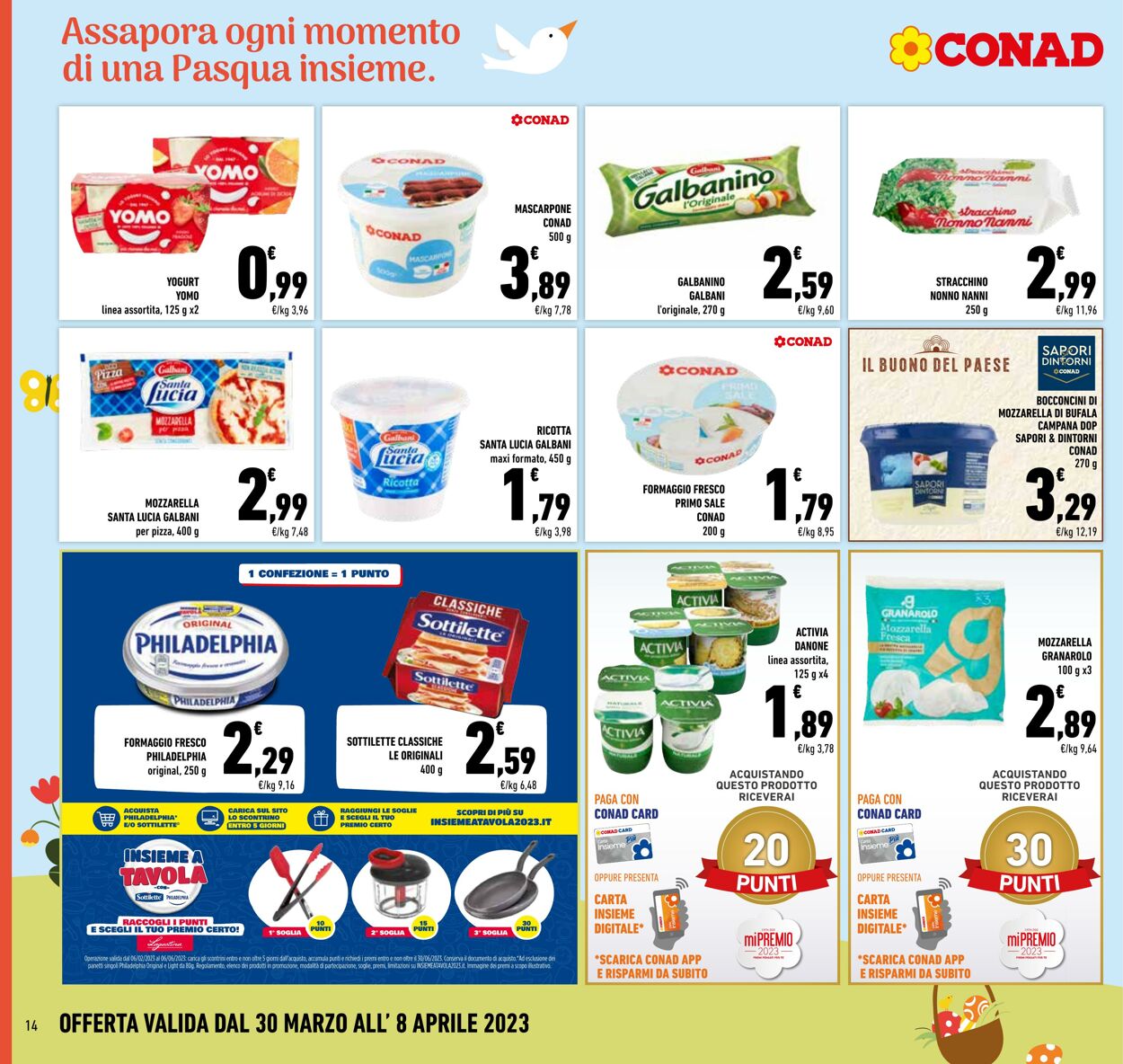 Volantino Conad 30.03.2023 - 08.04.2023