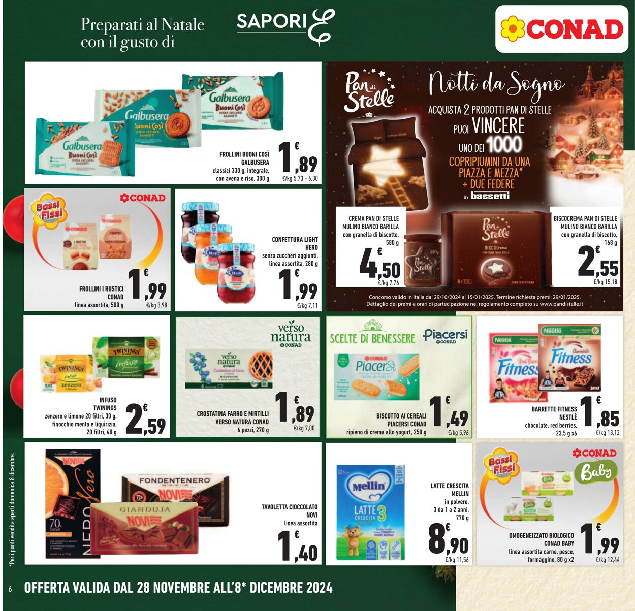 Volantino Conad 28.11.2024 - 08.12.2024