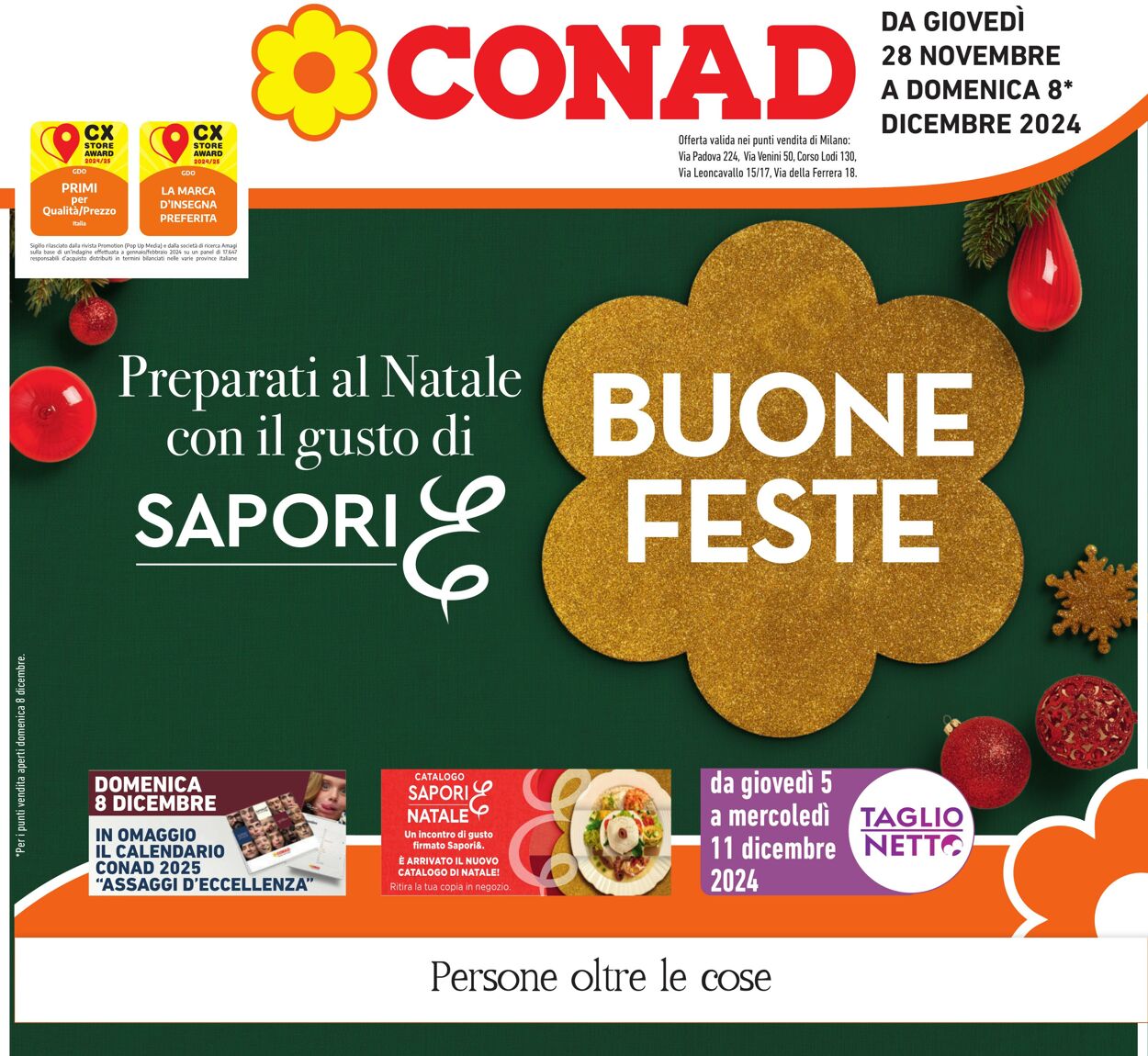 Volantino Conad 28.11.2024 - 08.12.2024