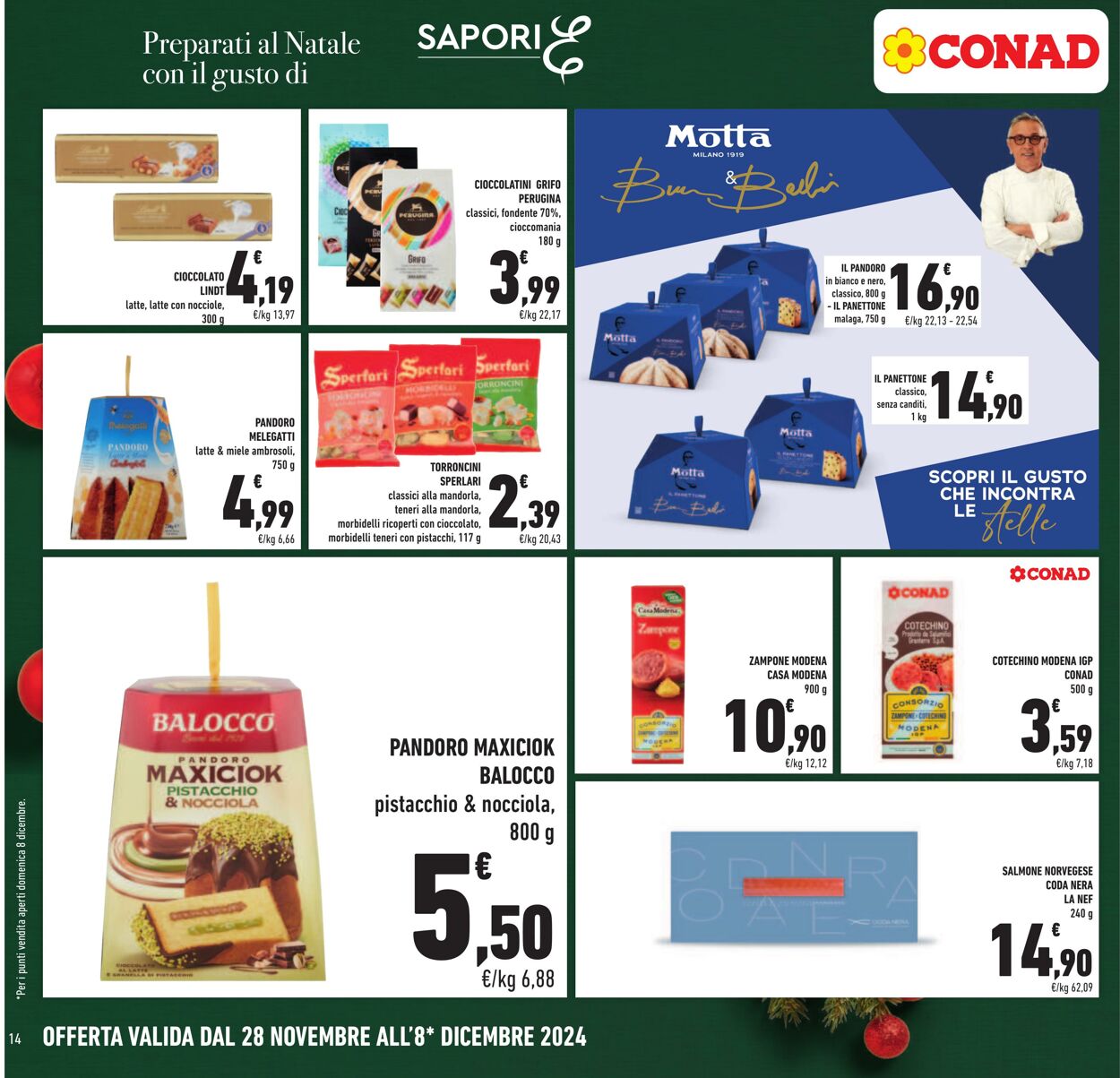 Volantino Conad 28.11.2024 - 08.12.2024