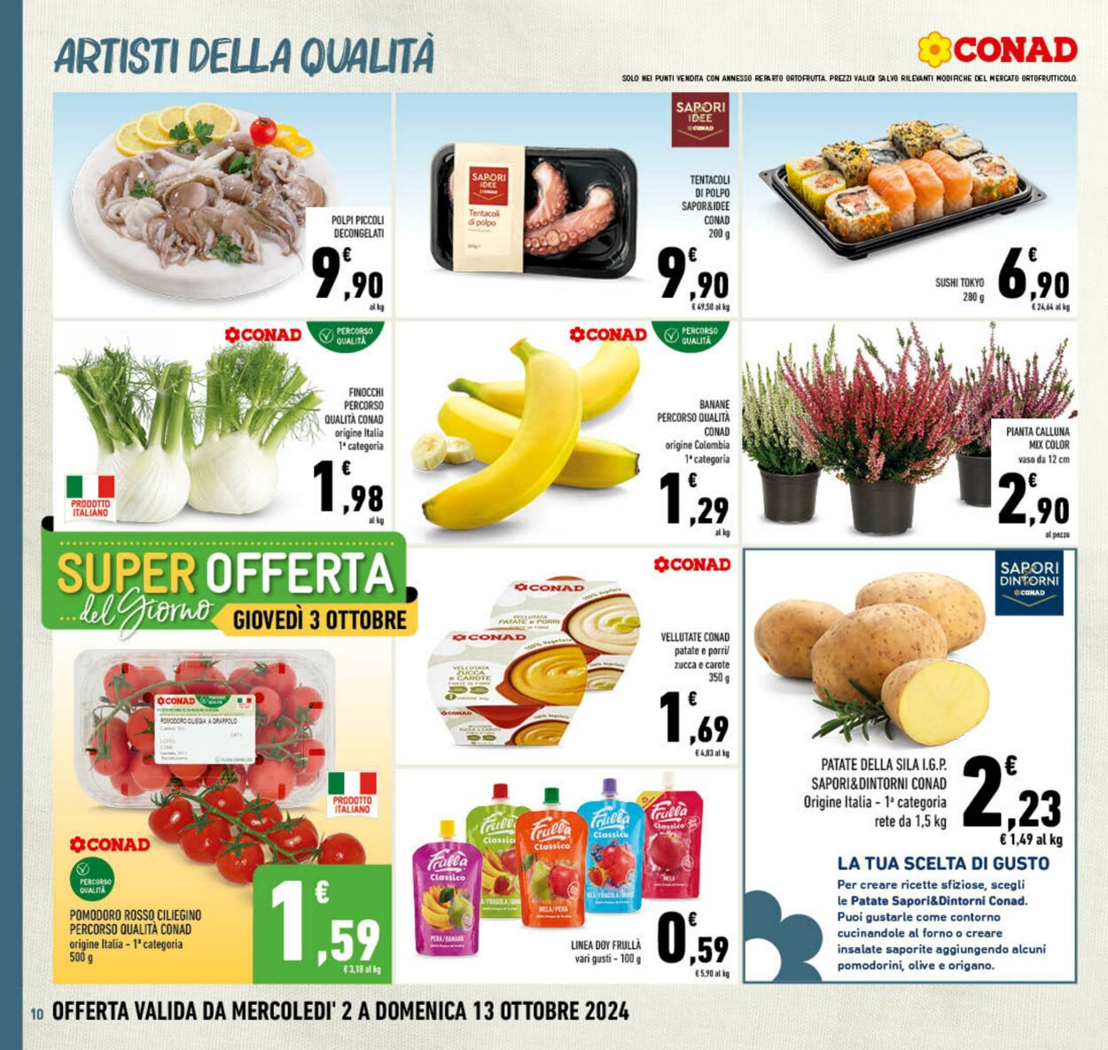 Volantino Conad 02.09.2024 - 13.10.2024