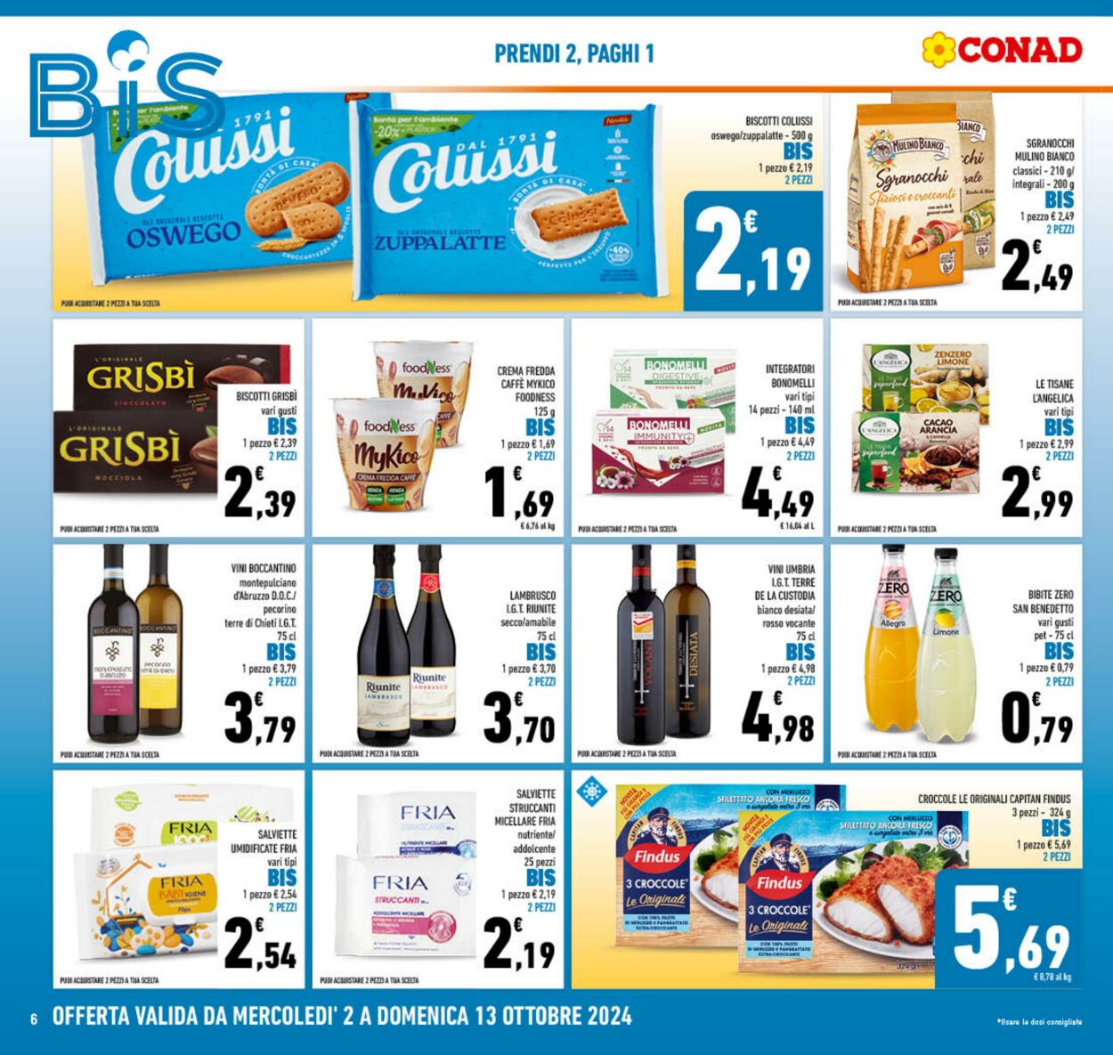 Volantino Conad 02.09.2024 - 13.10.2024