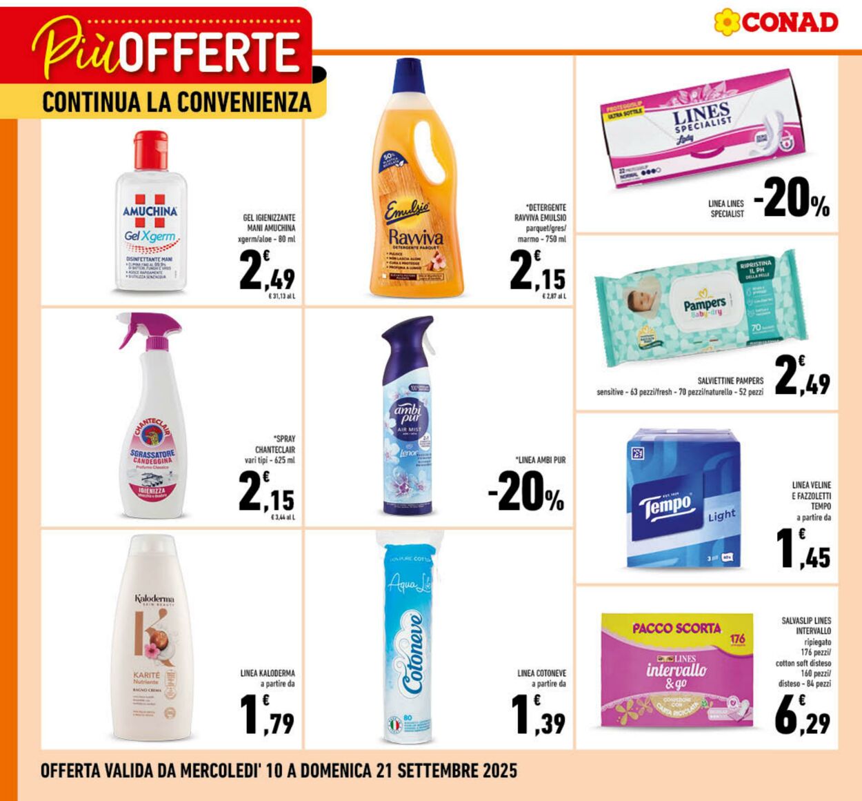 Volantino Conad 11.09.2025 - 11.09.2025