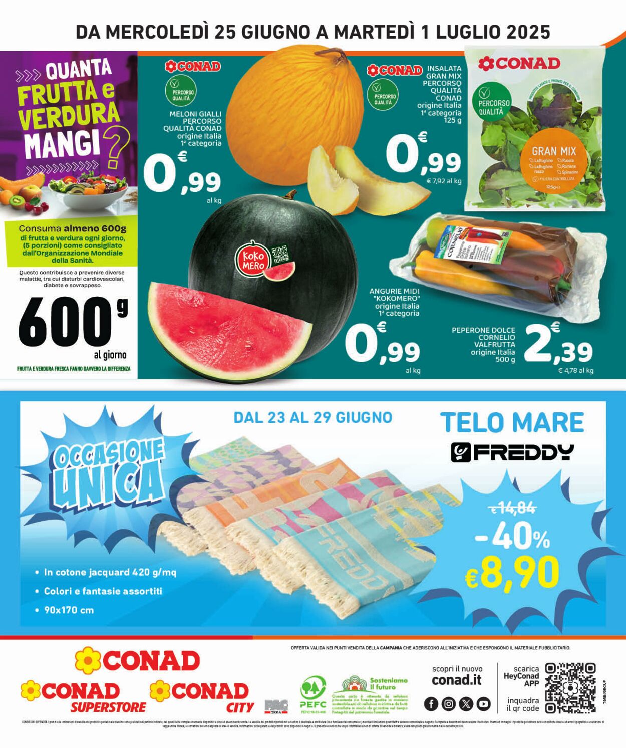 Volantino Conad 22.06.2025 - 22.06.2025