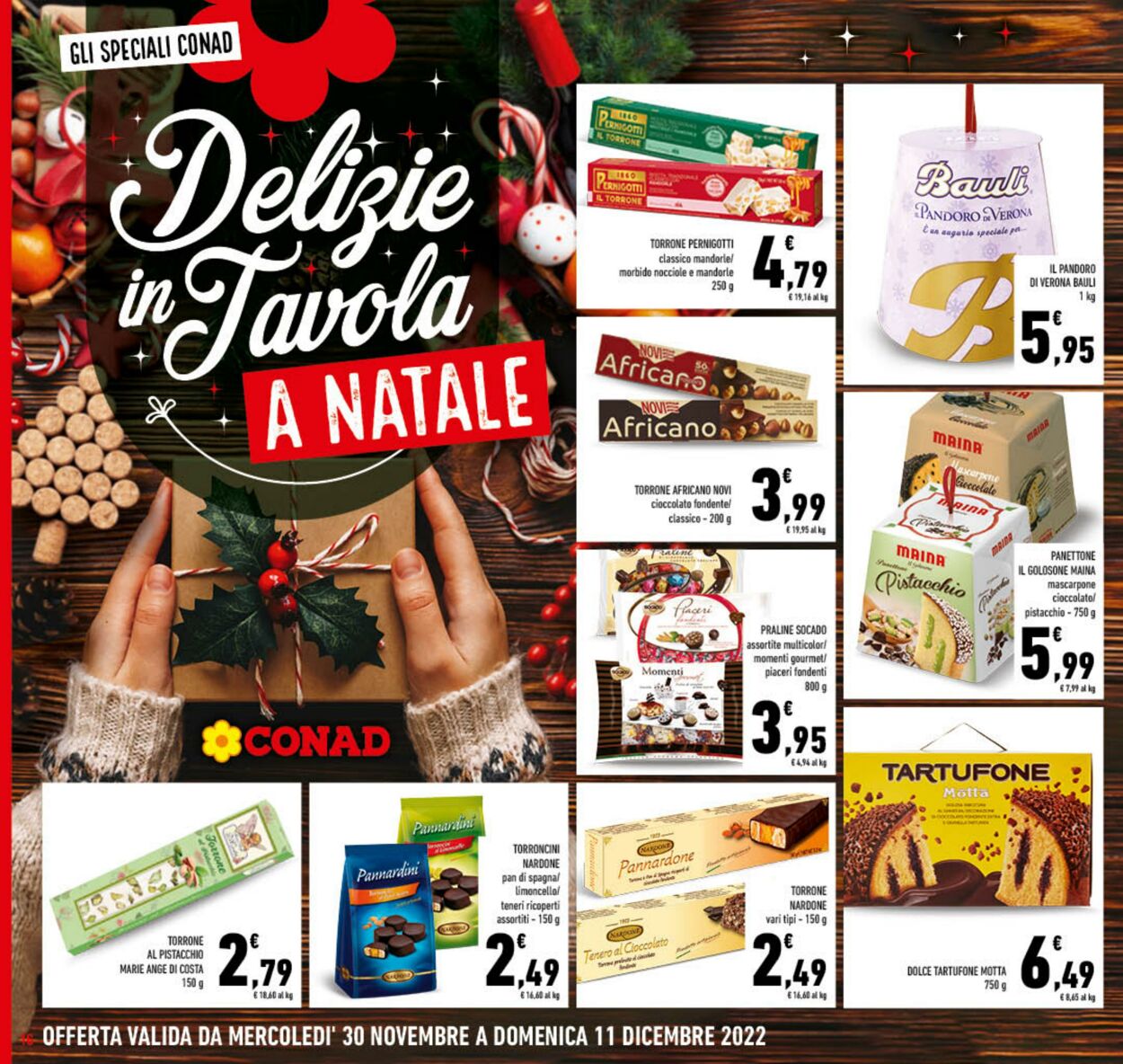 Volantino Conad 30.11.2022 - 11.12.2022