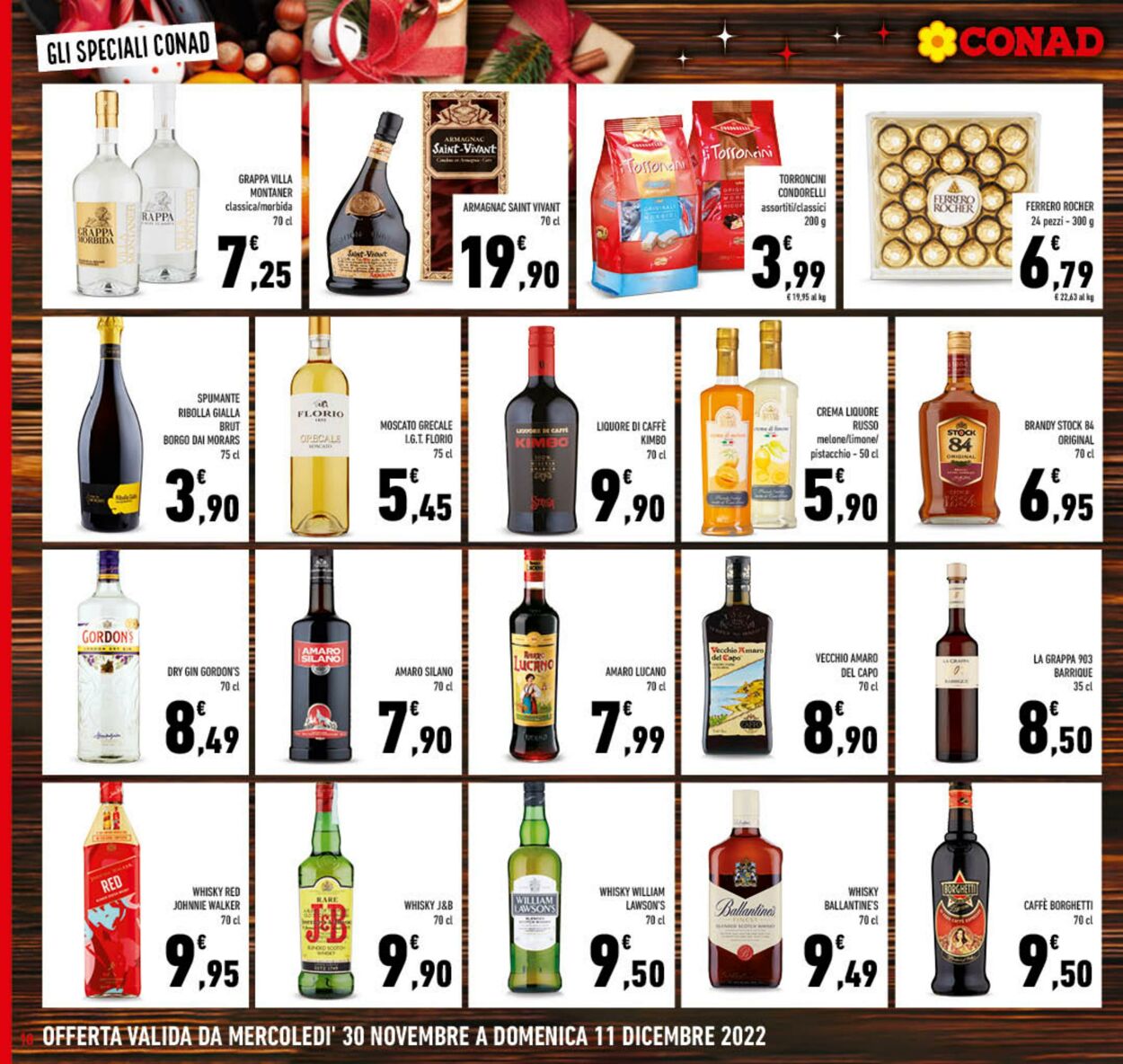 Volantino Conad 30.11.2022 - 11.12.2022