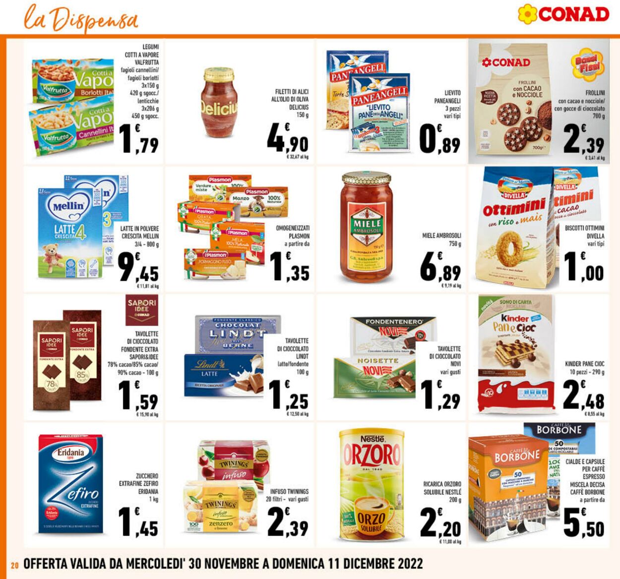 Volantino Conad 30.11.2022 - 11.12.2022