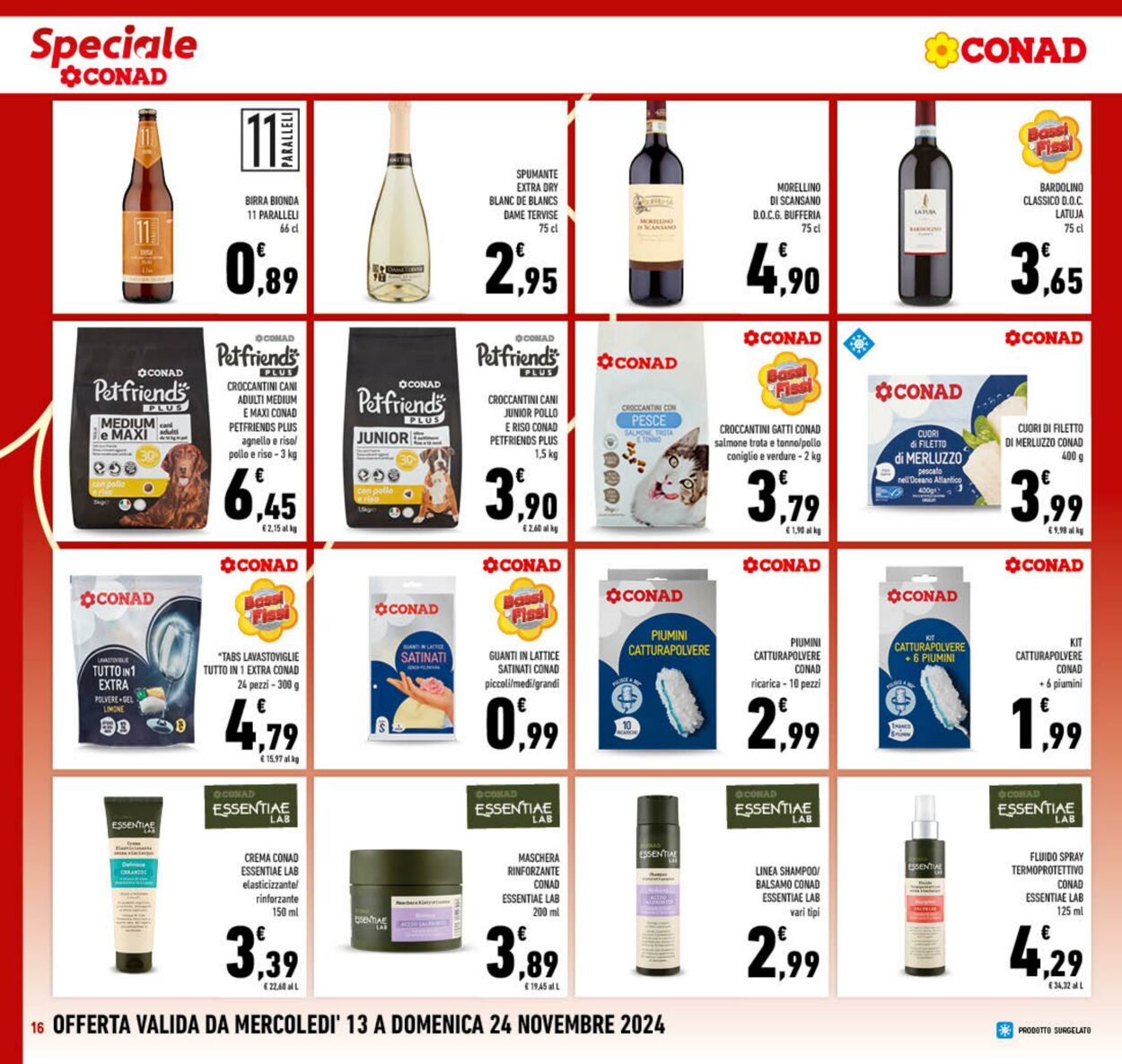 Volantino Conad 13.11.2024 - 24.11.2024