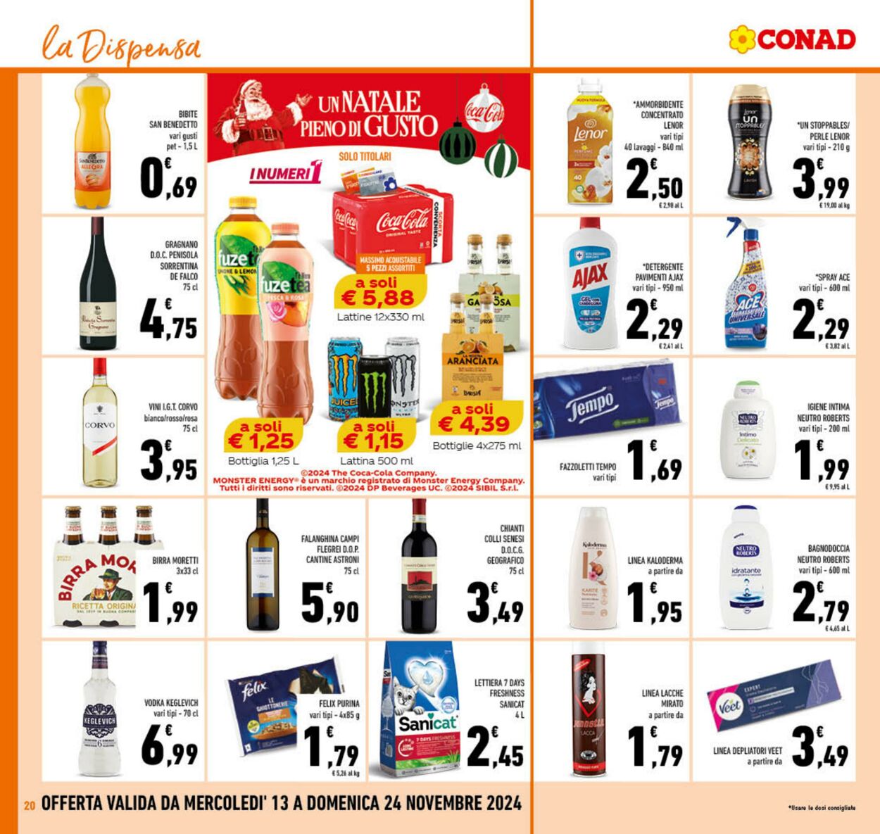 Volantino Conad 13.11.2024 - 24.11.2024