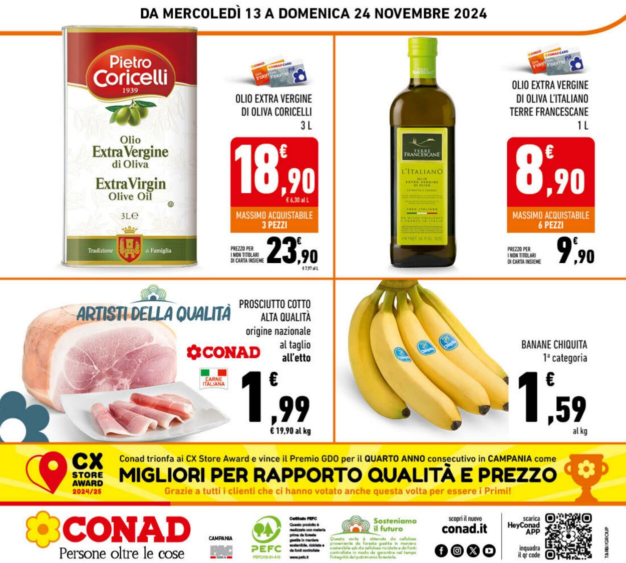 Volantino Conad 13.11.2024 - 24.11.2024