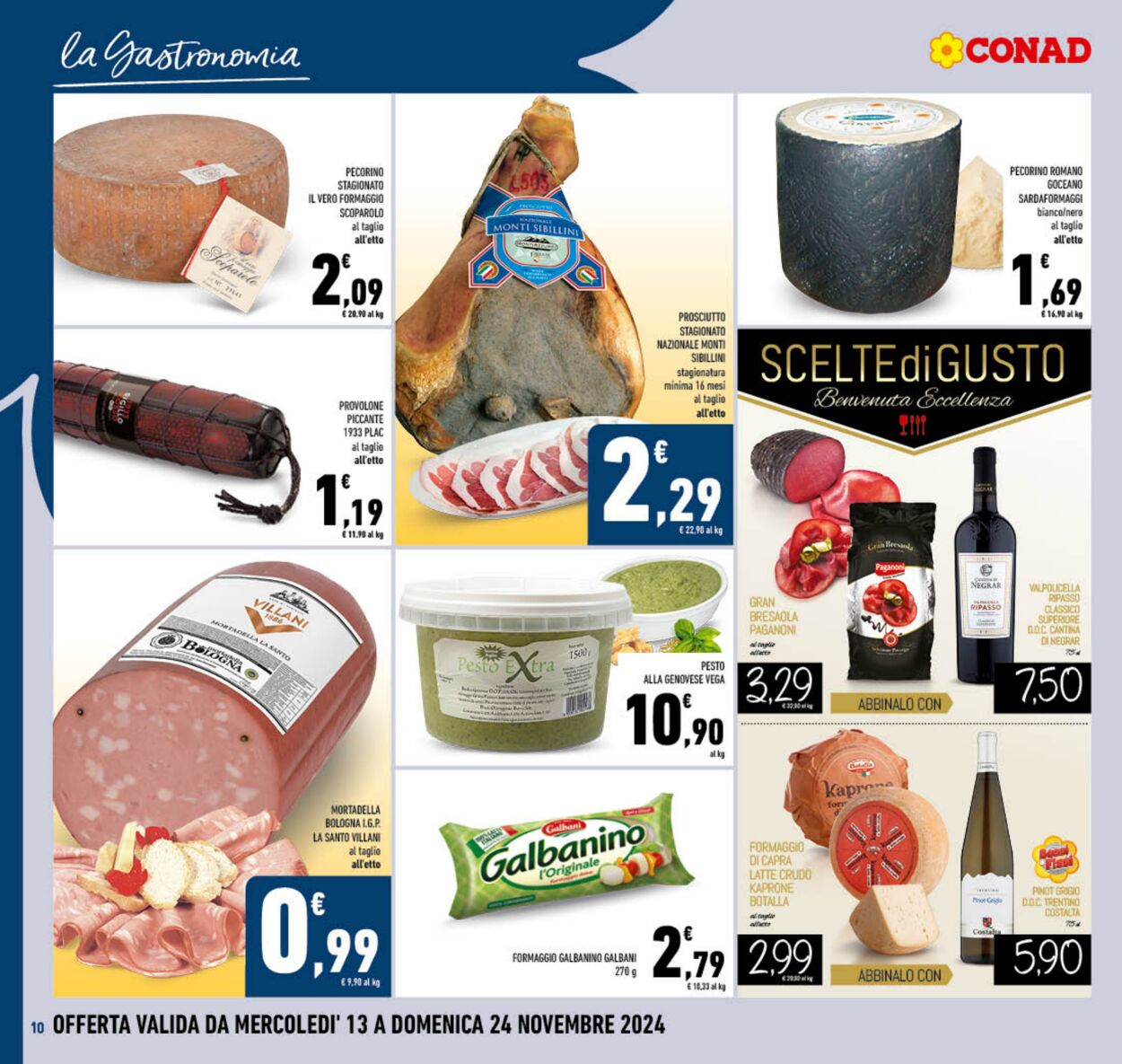 Volantino Conad 13.11.2024 - 24.11.2024