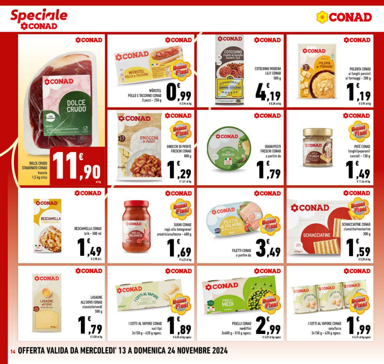 Volantino Conad 13.11.2024 - 24.11.2024