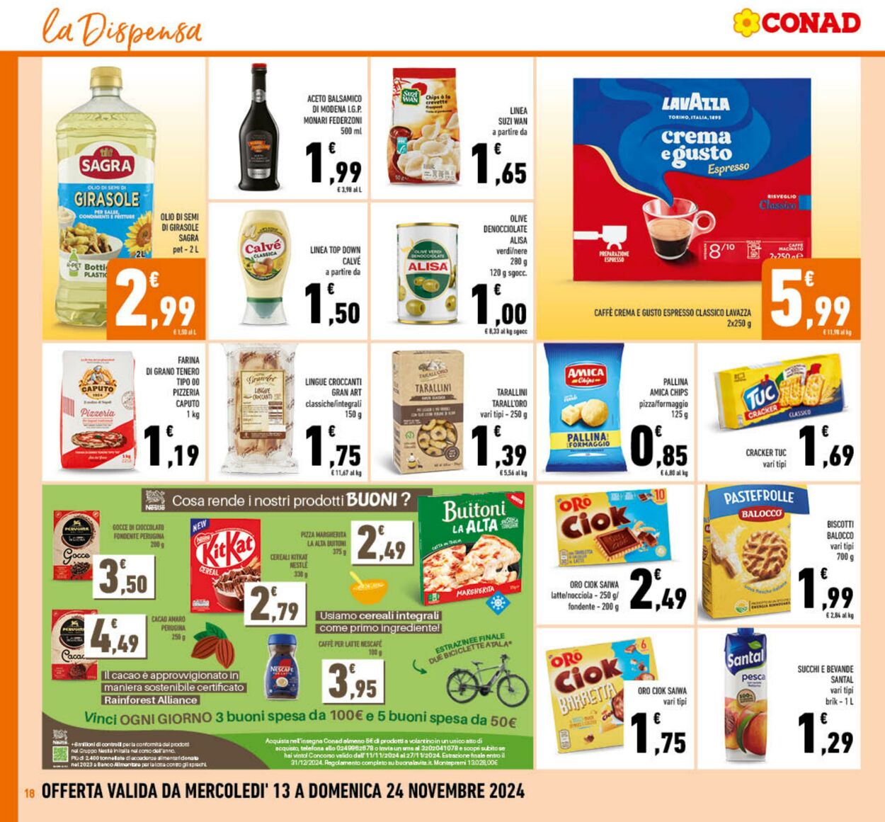 Volantino Conad 13.11.2024 - 24.11.2024