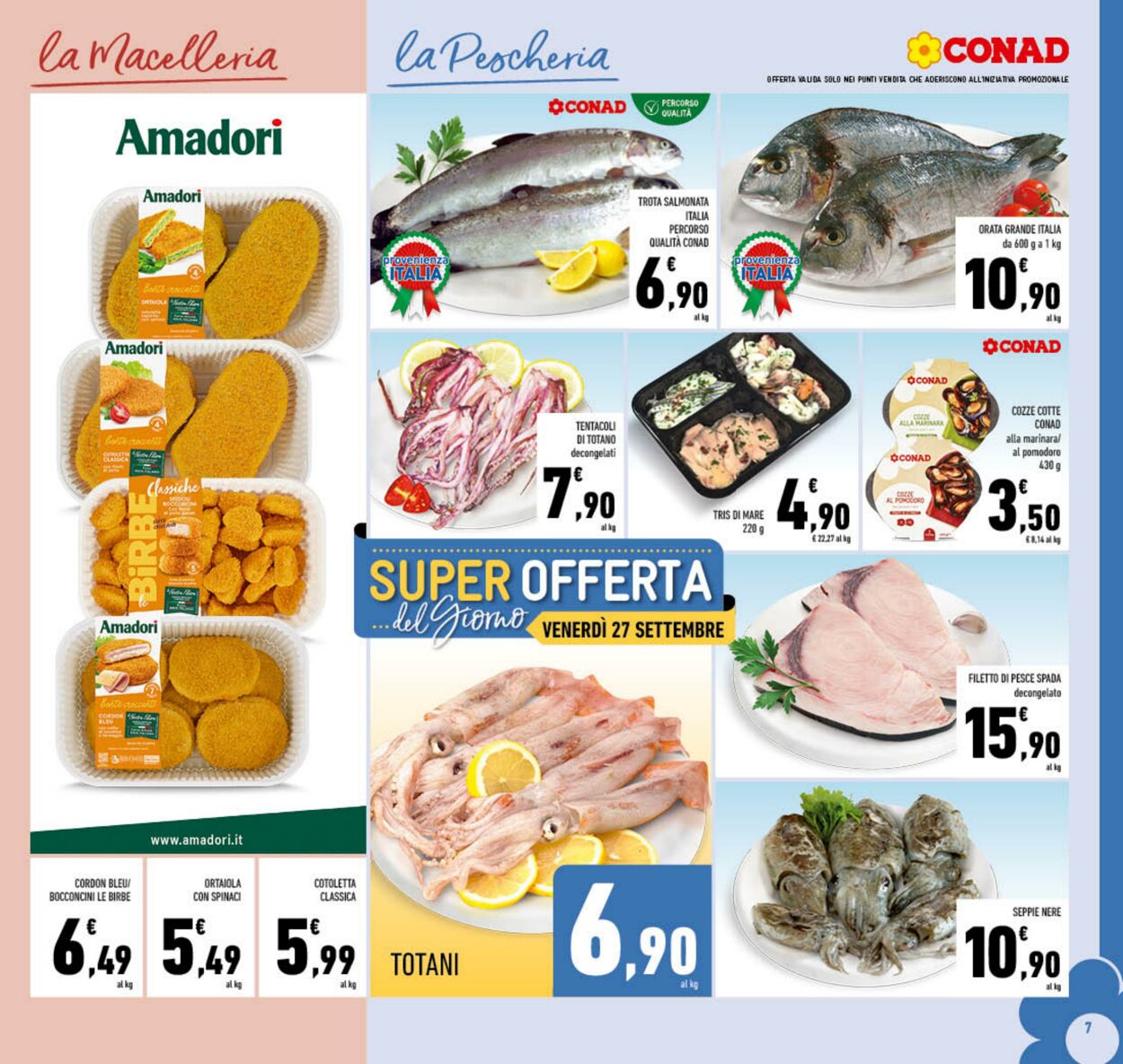 Volantino Conad 18.09.2024 - 29.09.2024