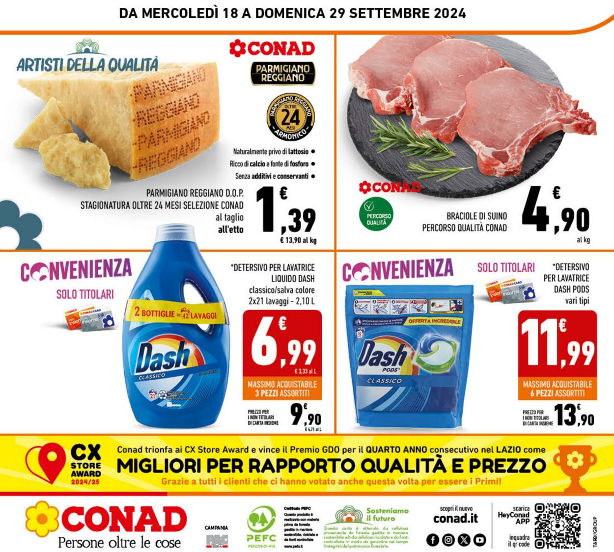 Volantino Conad 18.09.2024 - 29.09.2024