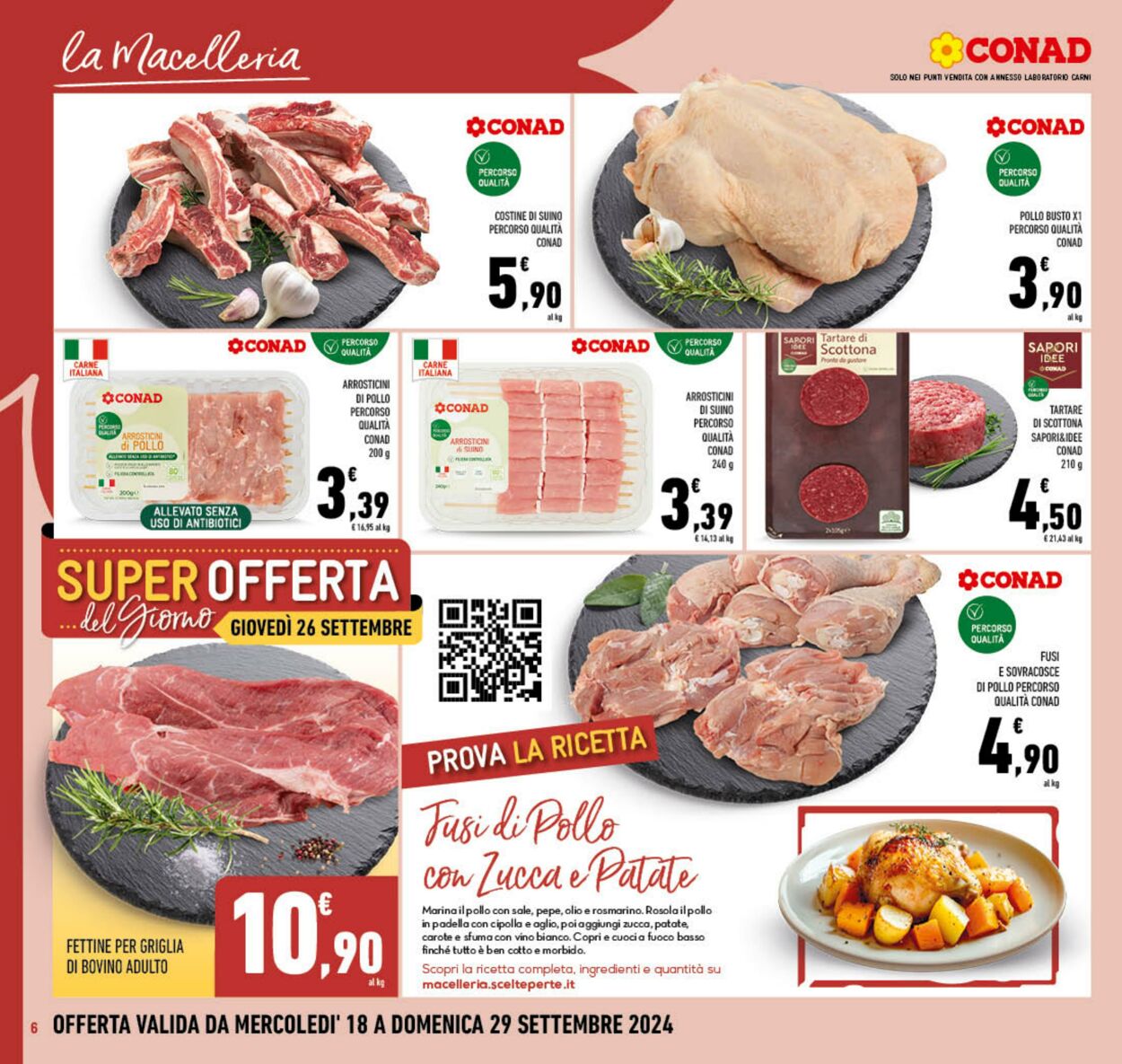 Volantino Conad 18.09.2024 - 29.09.2024