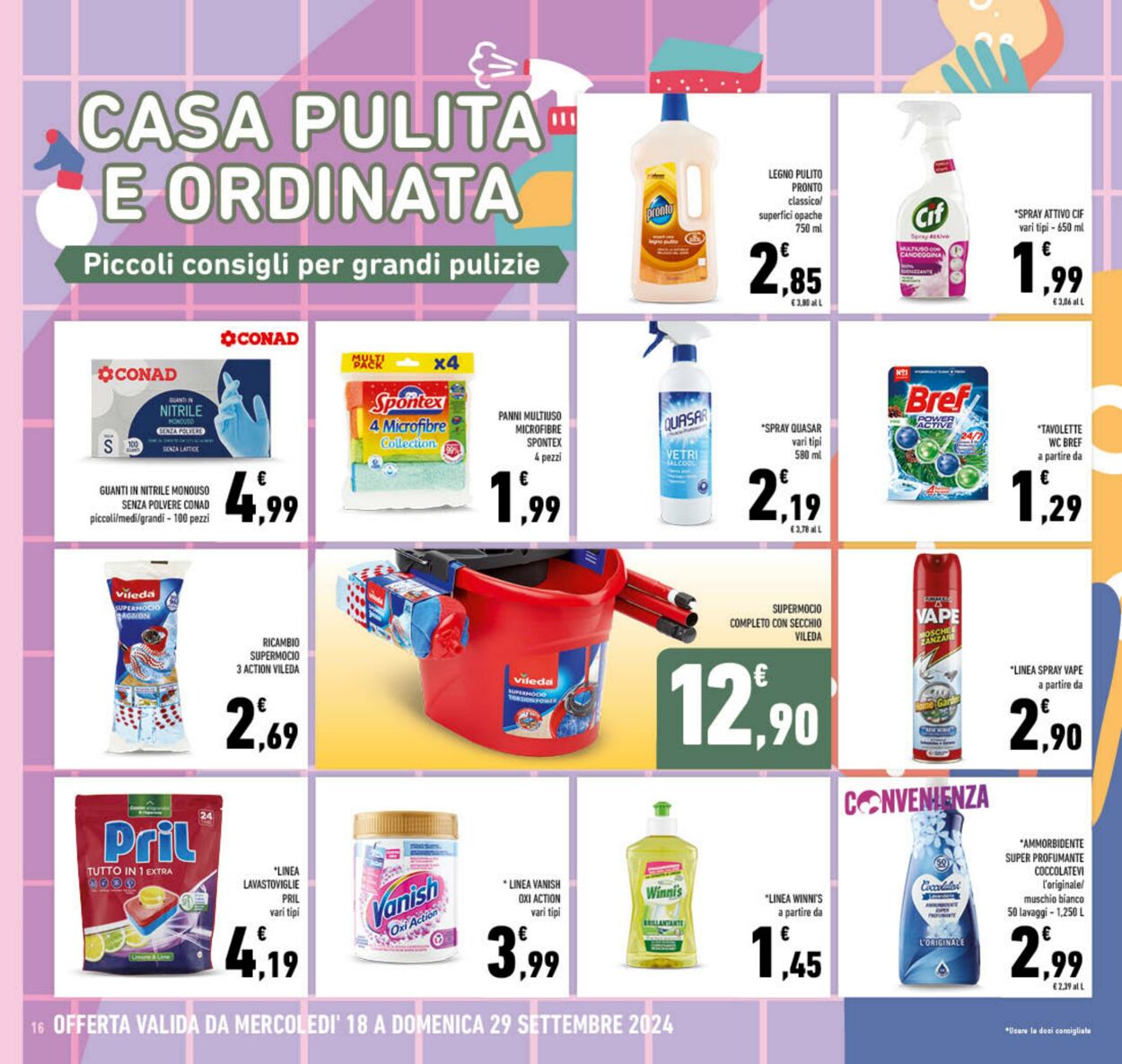 Volantino Conad 18.09.2024 - 29.09.2024