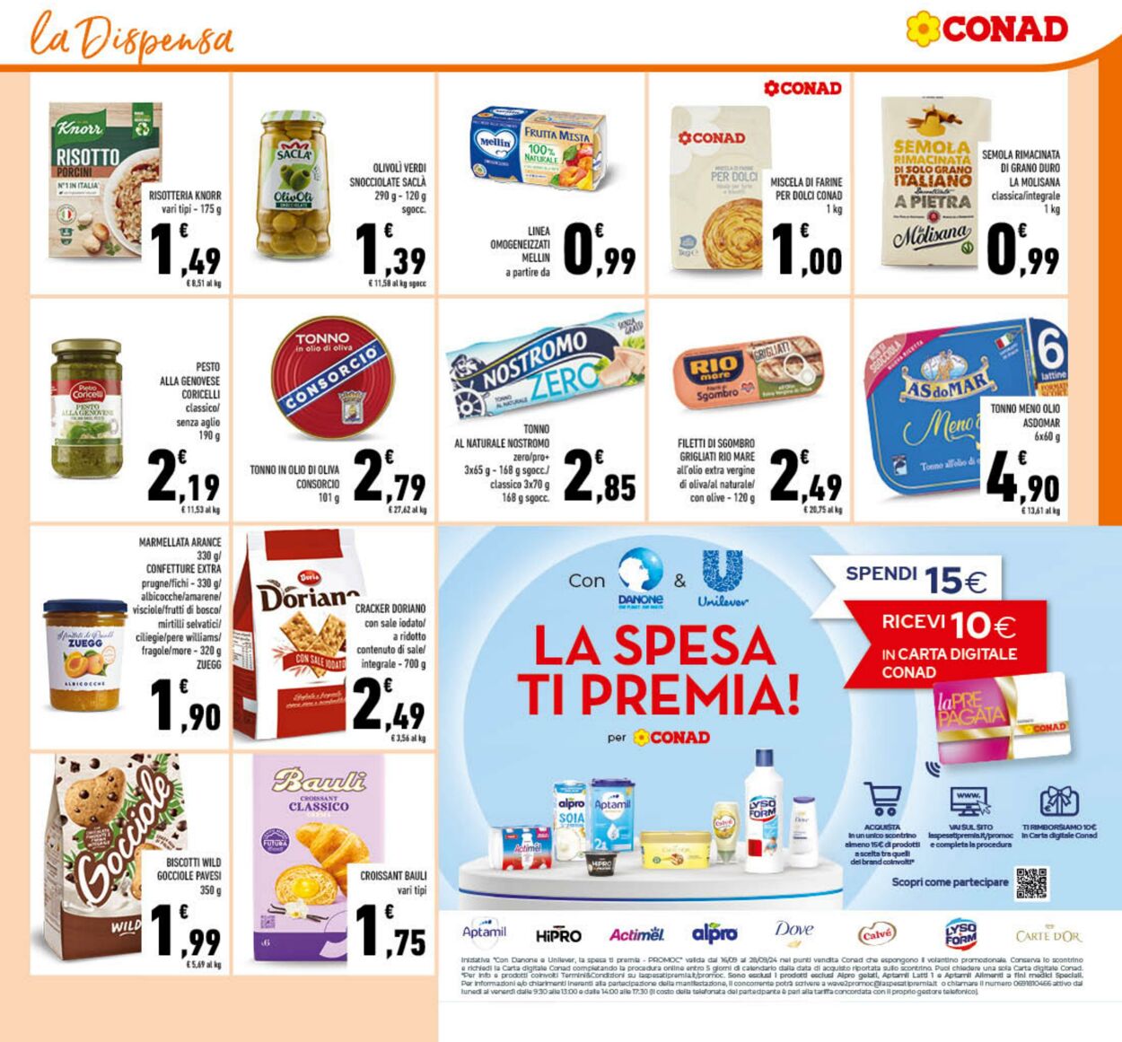 Volantino Conad 18.09.2024 - 29.09.2024