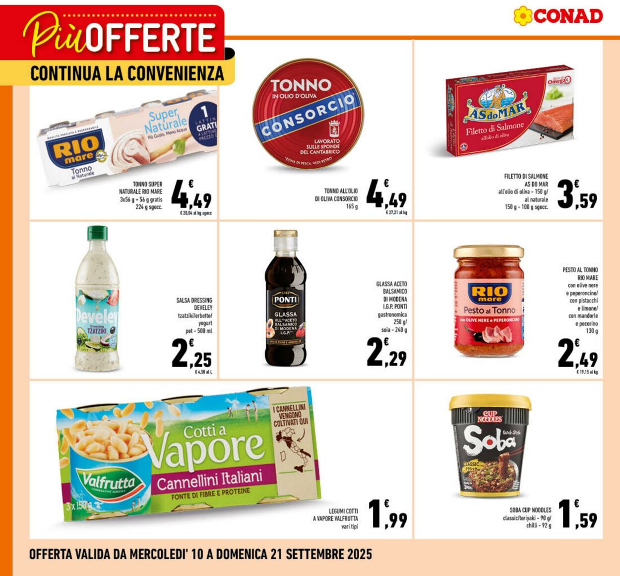 Volantino Conad 08.09.2025 - 08.09.2025