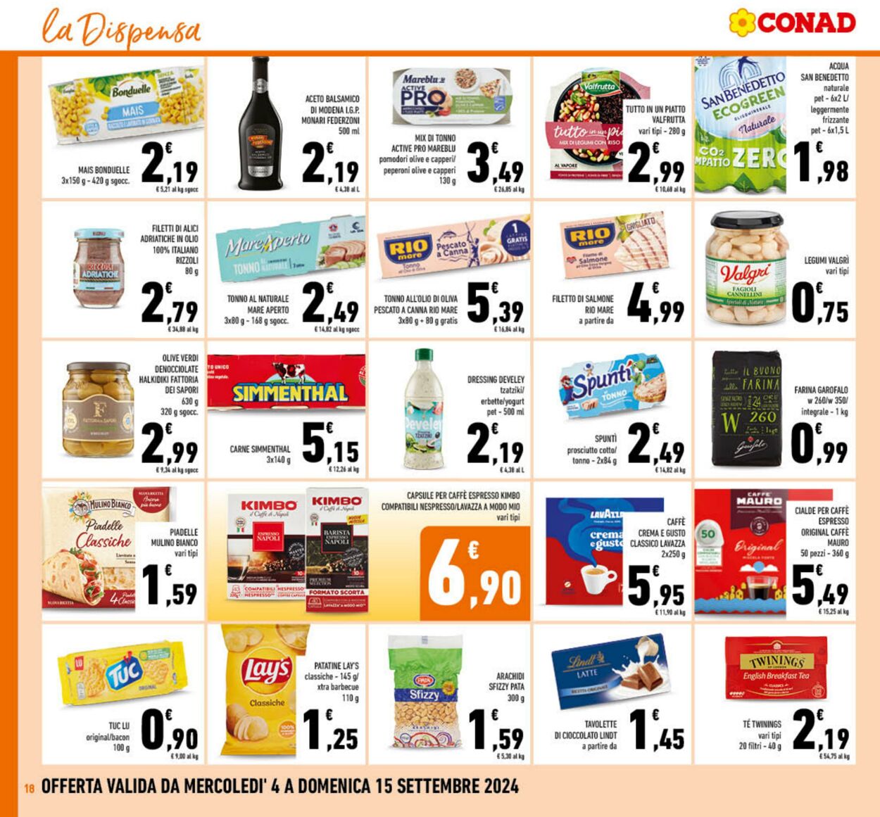 Volantino Conad 04.09.2024 - 15.09.2024