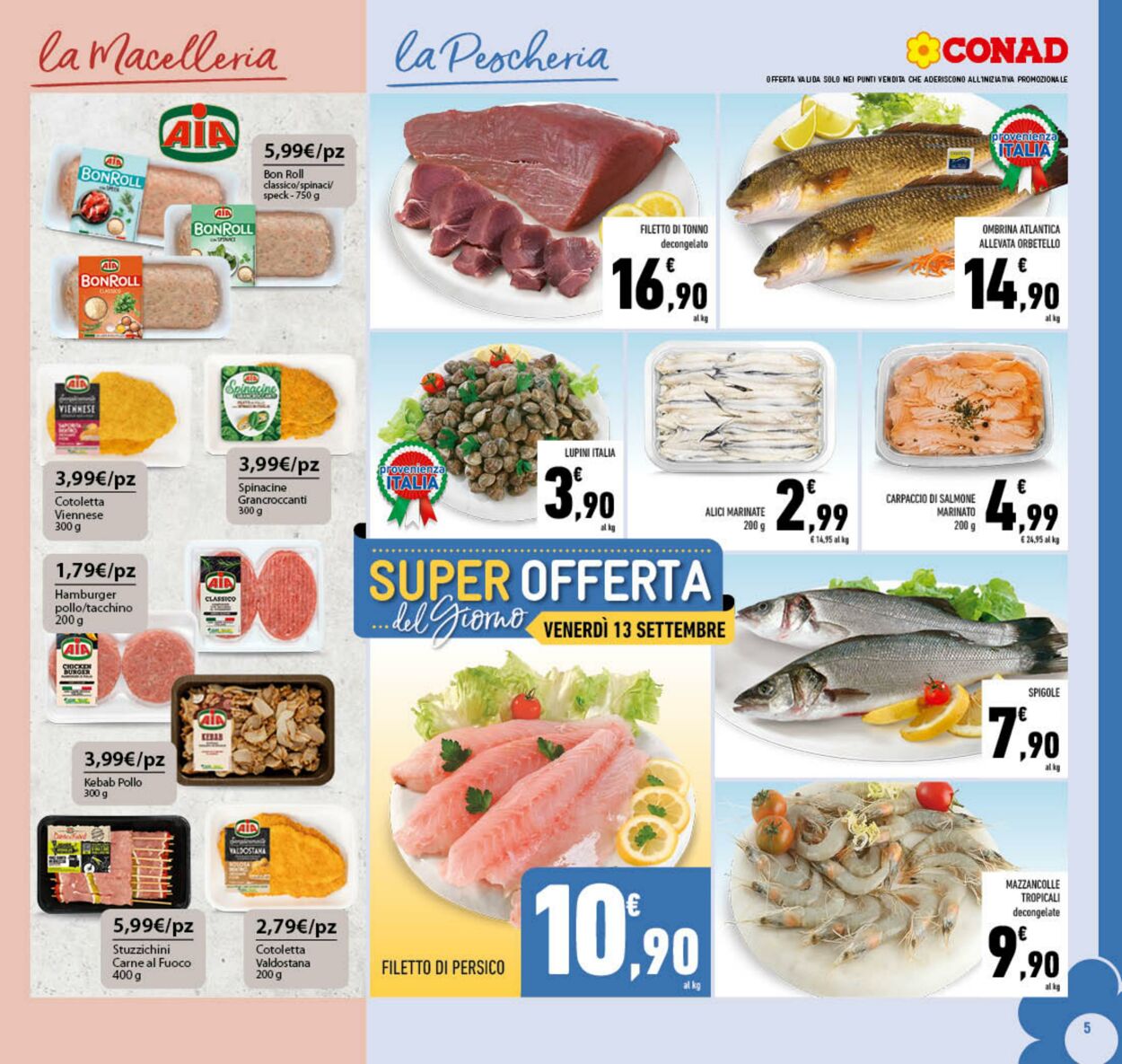 Volantino Conad 04.09.2024 - 15.09.2024