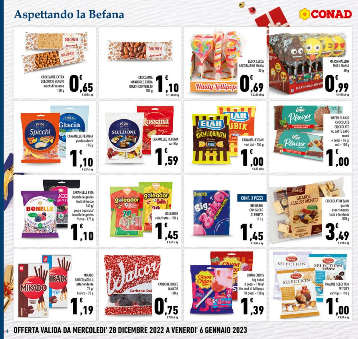 Volantino Conad 28.12.2022 - 06.01.2023