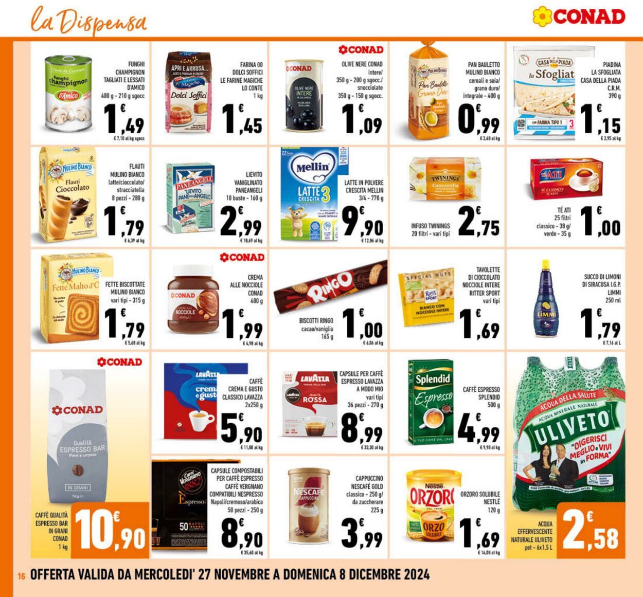 Volantino Conad 27.11.2024 - 08.12.2024