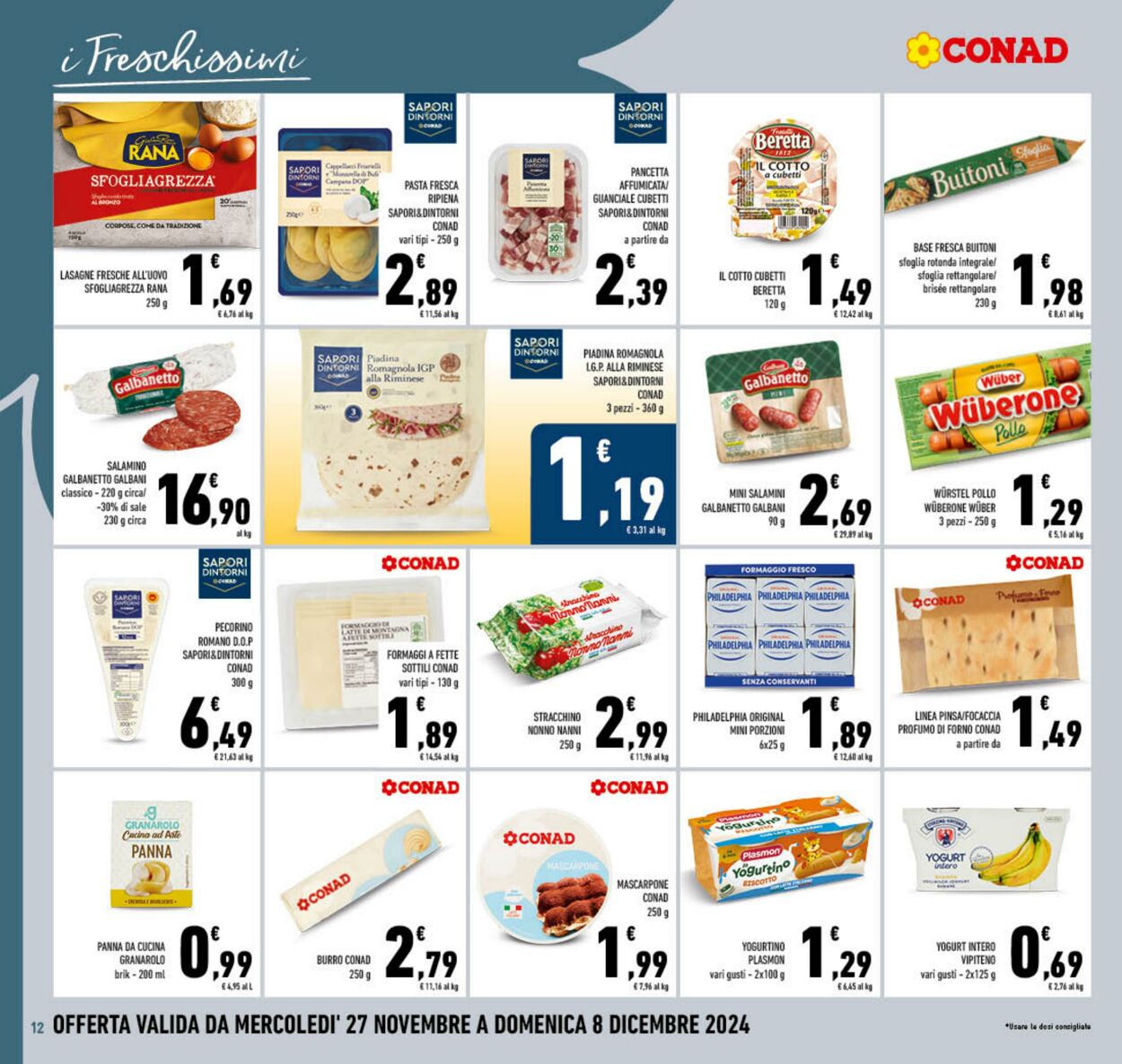 Volantino Conad 27.11.2024 - 08.12.2024