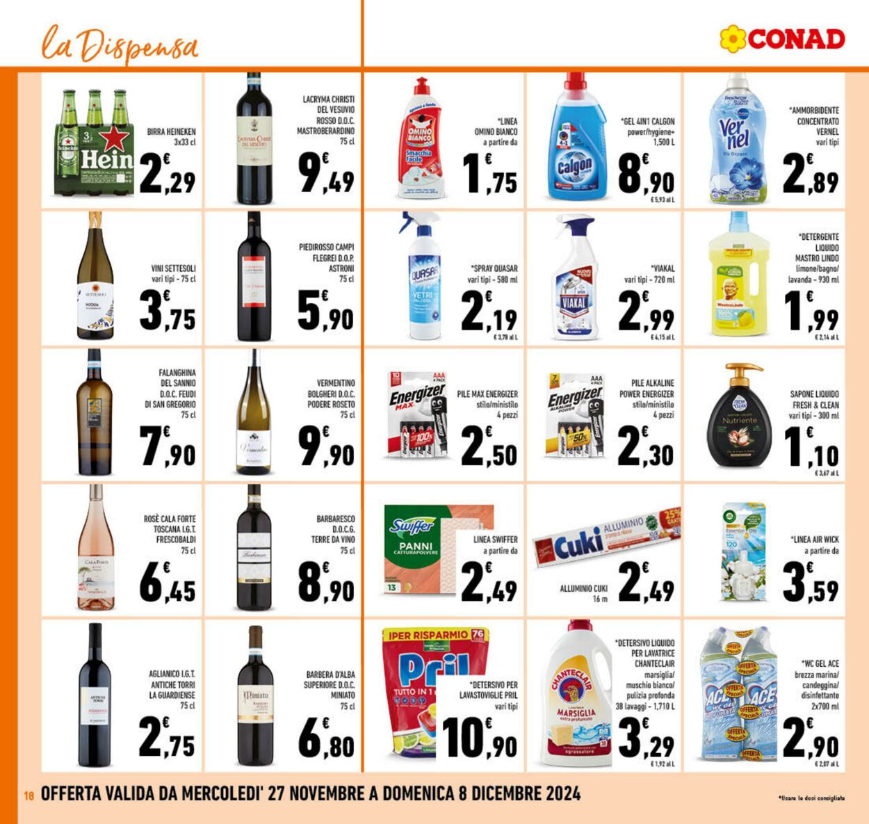 Volantino Conad 27.11.2024 - 08.12.2024