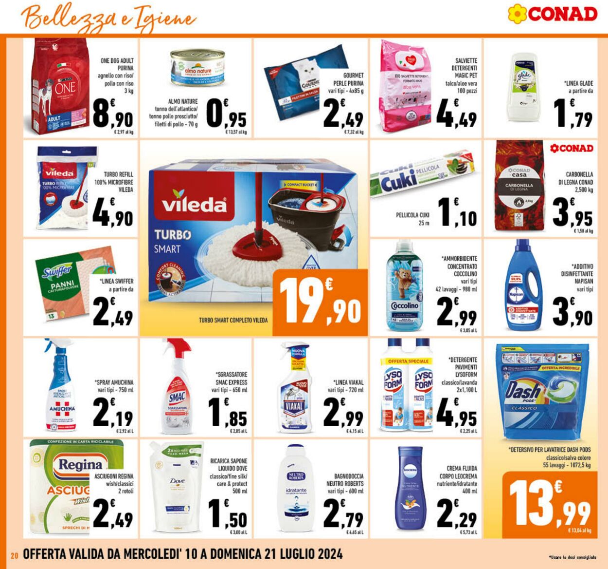 Volantino Conad 10.07.2024 - 21.07.2024