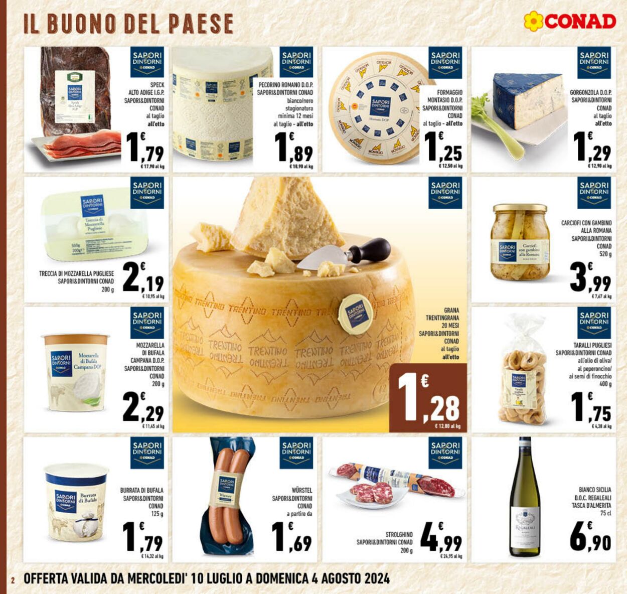 Volantino Conad 10.07.2024 - 21.07.2024