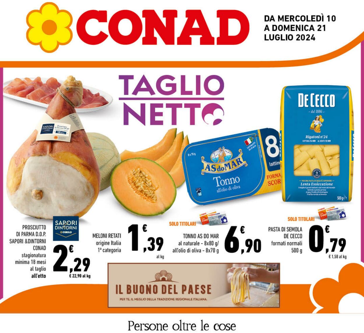 Volantino Conad 10.07.2024 - 21.07.2024