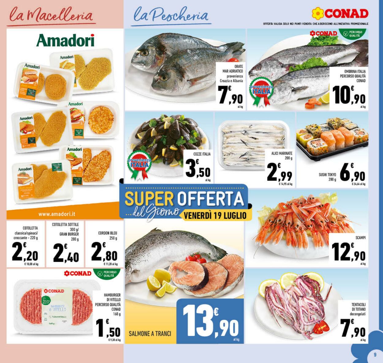 Volantino Conad 10.07.2024 - 21.07.2024