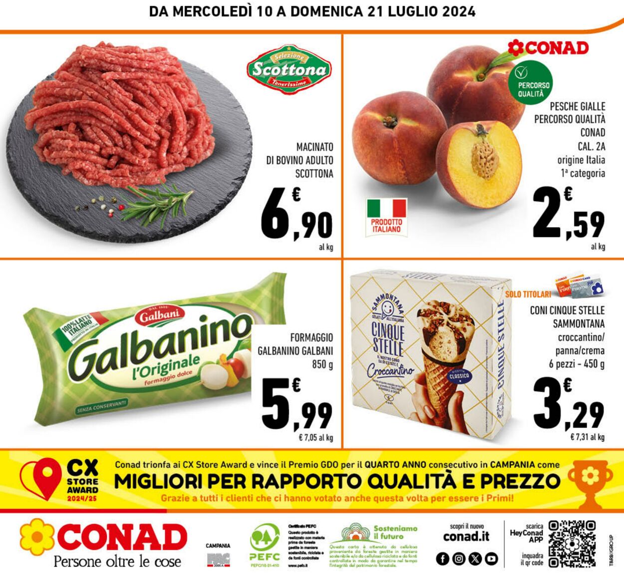 Volantino Conad 10.07.2024 - 21.07.2024