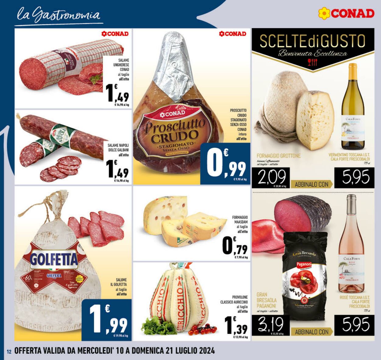 Volantino Conad 10.07.2024 - 21.07.2024