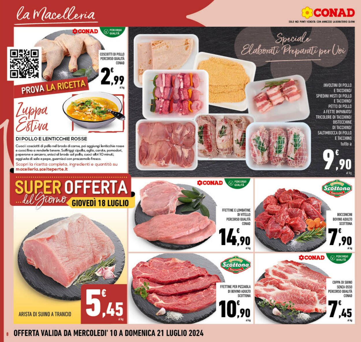 Volantino Conad 10.07.2024 - 21.07.2024