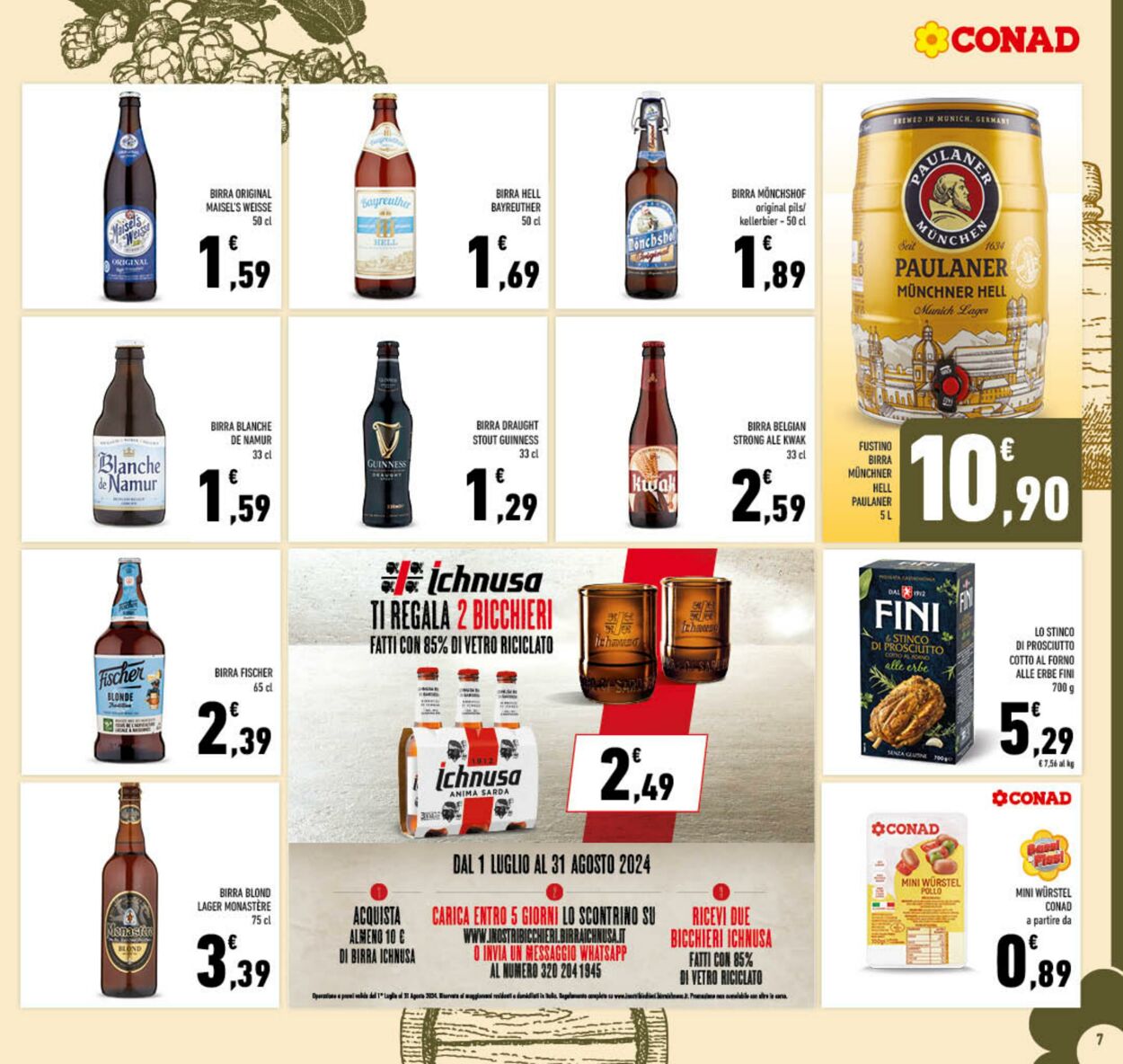 Volantino Conad 10.07.2024 - 21.07.2024