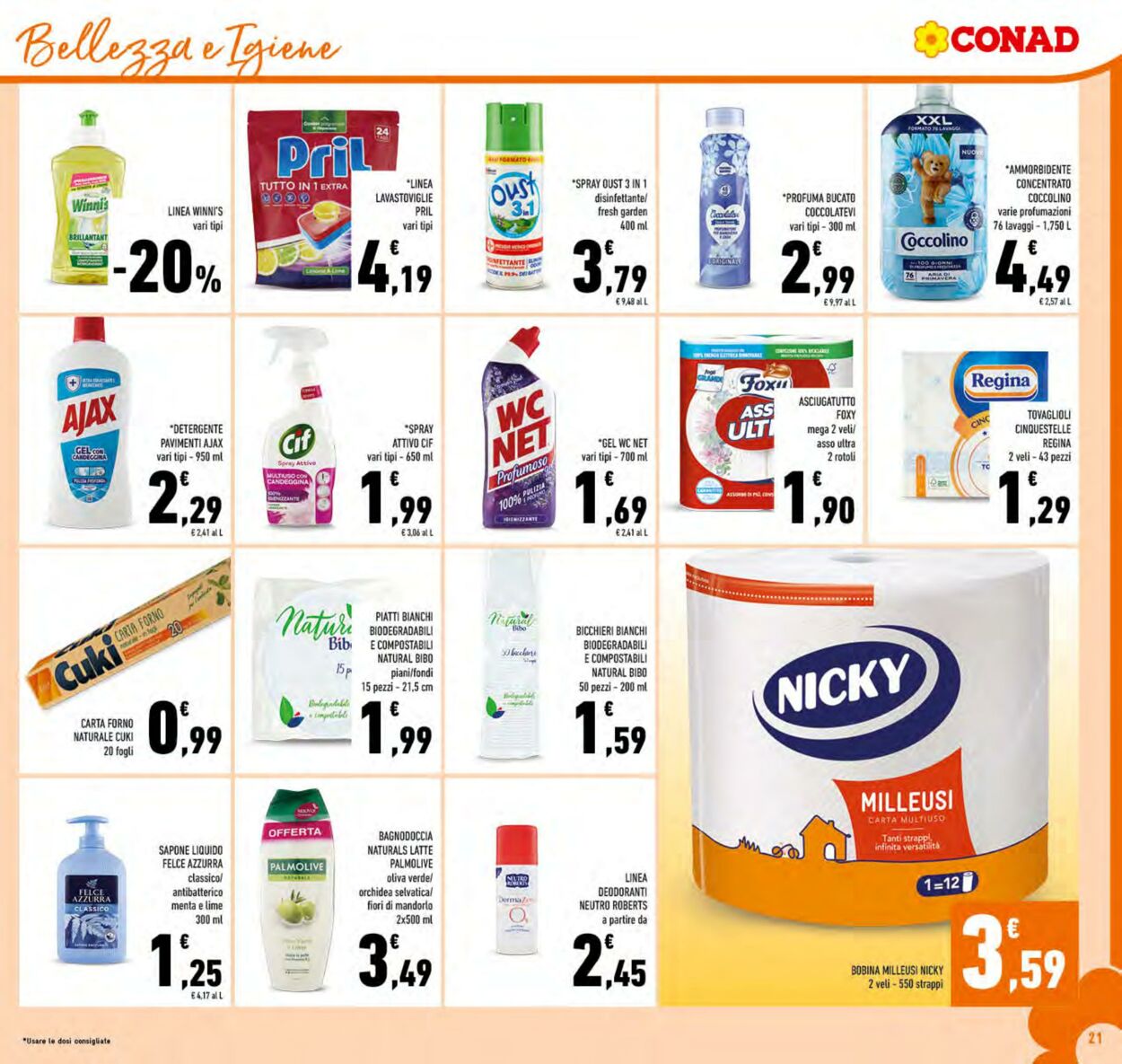 Volantino Conad 29.01.2025 - 09.02.2025