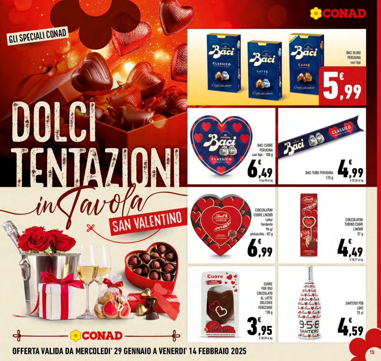 Volantino Conad 29.01.2025 - 09.02.2025