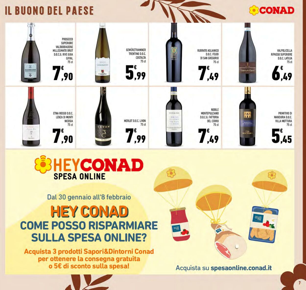 Volantino Conad 29.01.2025 - 09.02.2025