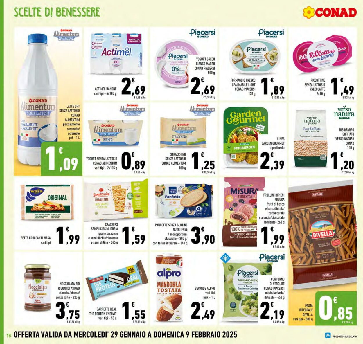 Volantino Conad 29.01.2025 - 09.02.2025