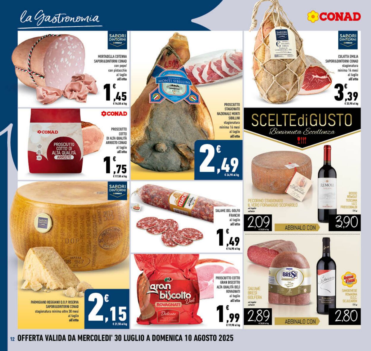Volantino Conad 09.08.2025 - 09.08.2025