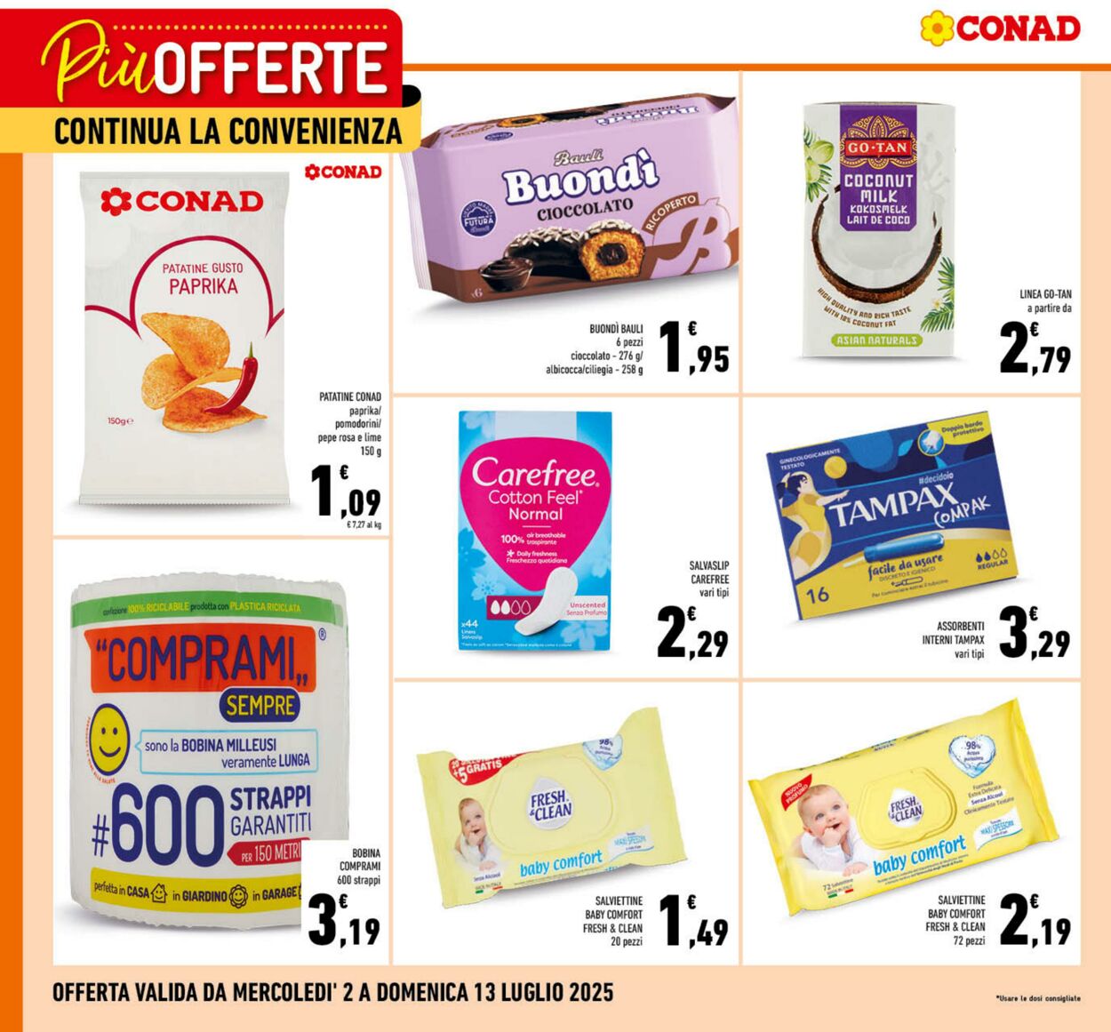 Volantino Conad 06.07.2025 - 06.07.2025