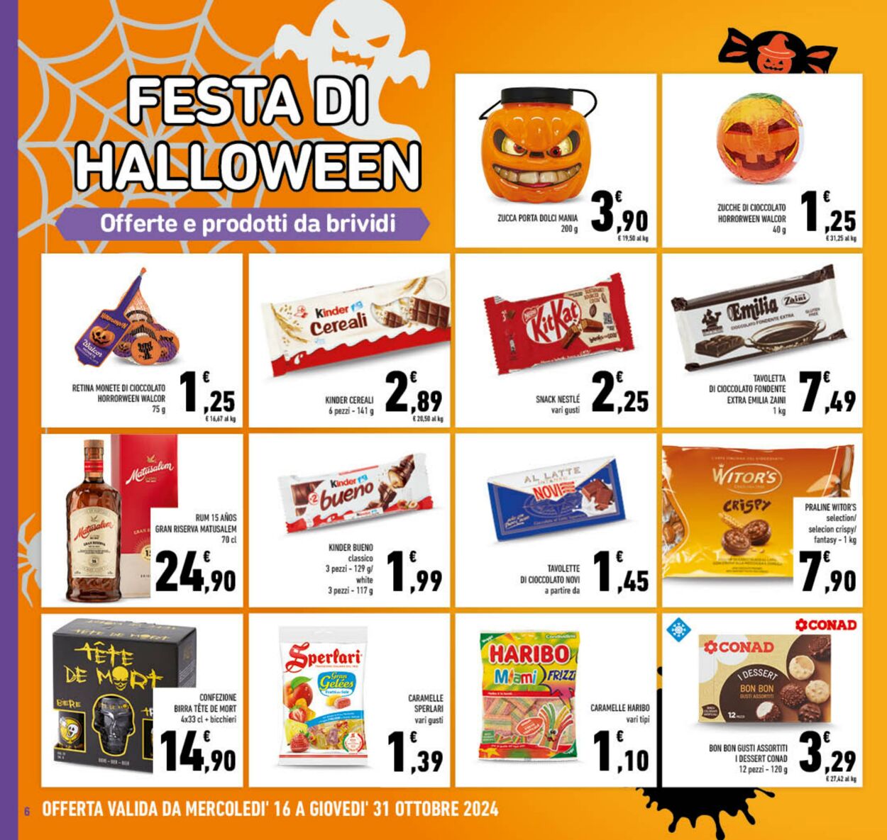 Volantino Conad 16.10.2024 - 27.10.2024