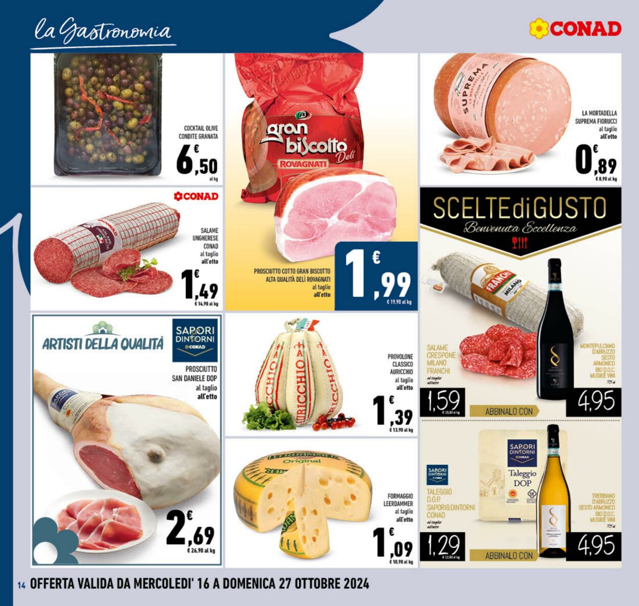 Volantino Conad 16.10.2024 - 27.10.2024