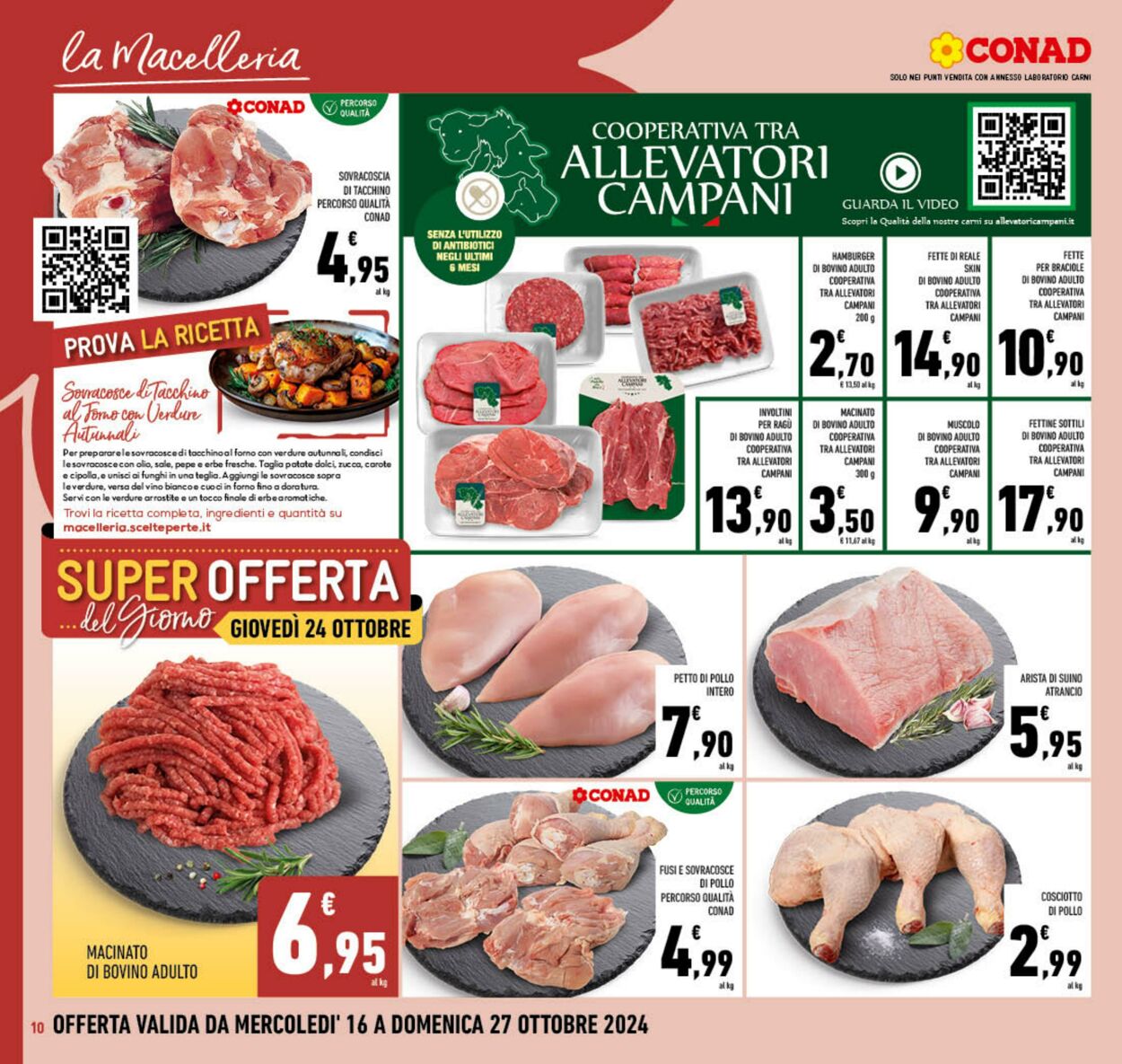 Volantino Conad 16.10.2024 - 27.10.2024