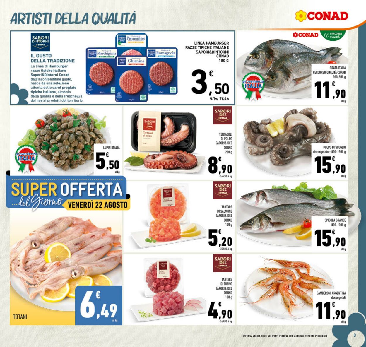 Volantino Conad 13.08.2025 - 13.08.2025